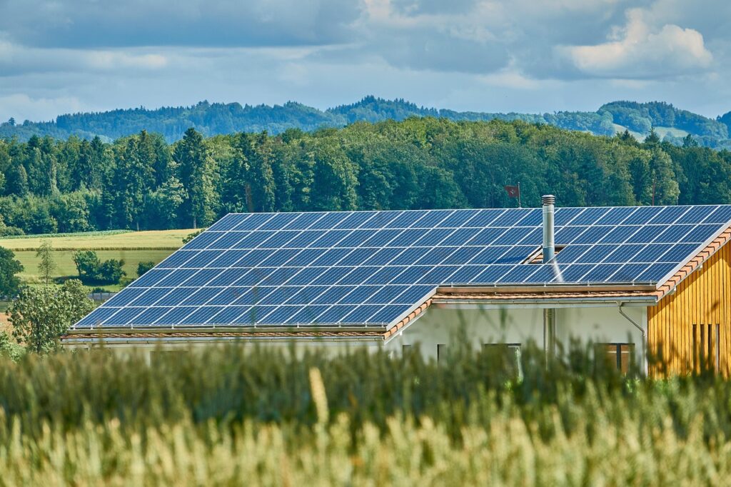 Zonnepanelen op het dak van een gehuurd bedrijfspand